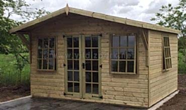 Ahşap Bahçe kulübesi Solvia