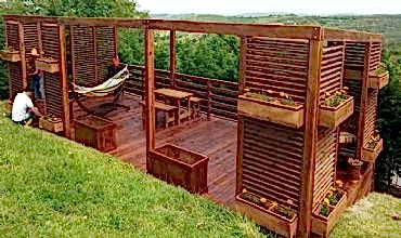 AHŞAP BAHÇE PERGOLE