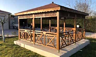 Ahşap Çardak Modeli 02