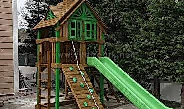 Ahşap çocuk parkı Linda