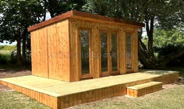 Camlı Bahçe Kulübesi Boreal