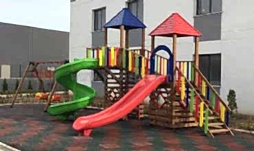 Loft Ahşap oyun parkı