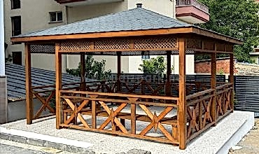 Rustik Ahşap Kamelya