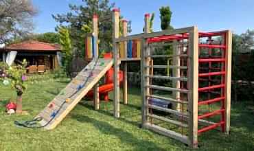 Tırmanmalı Ahşap oyun parkı Cosso